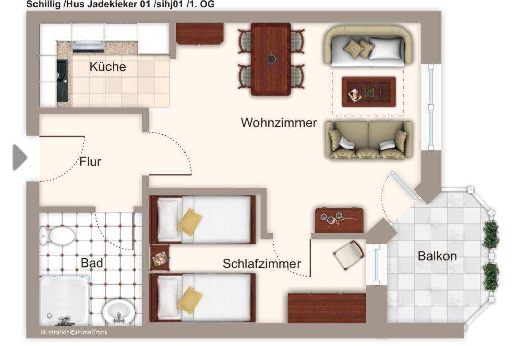 西里格Hus Jadekieker Hus Jadekieker 01公寓 外观 照片